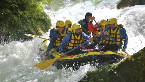 I migliori luoghi dove fare rafting in Umbria