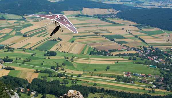 Come è fatto e come si manovra il deltaplano