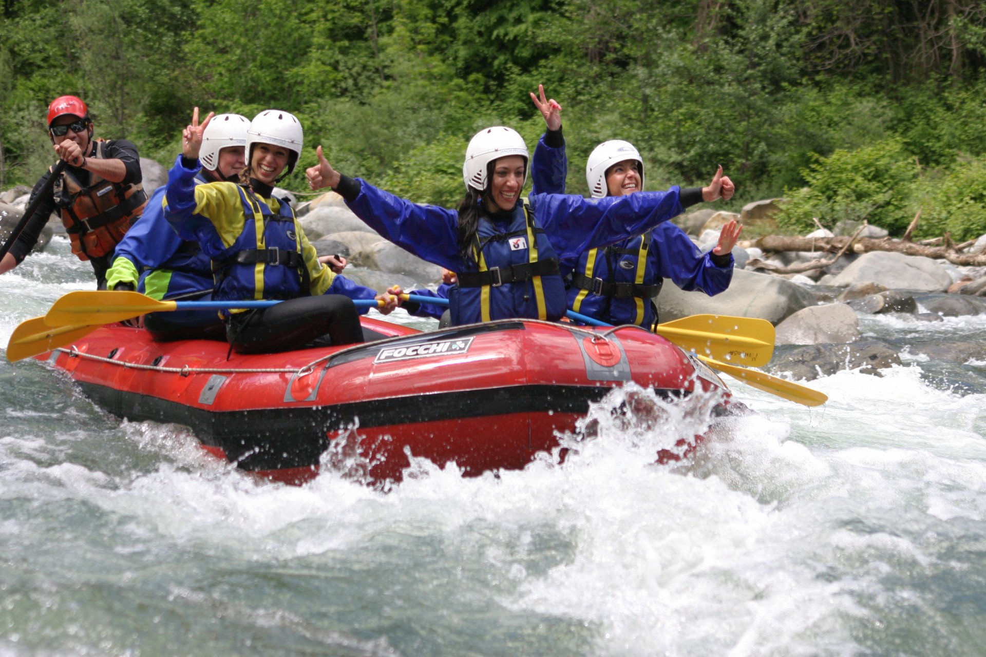 I migliori fiumi dove fare rafting in Italia