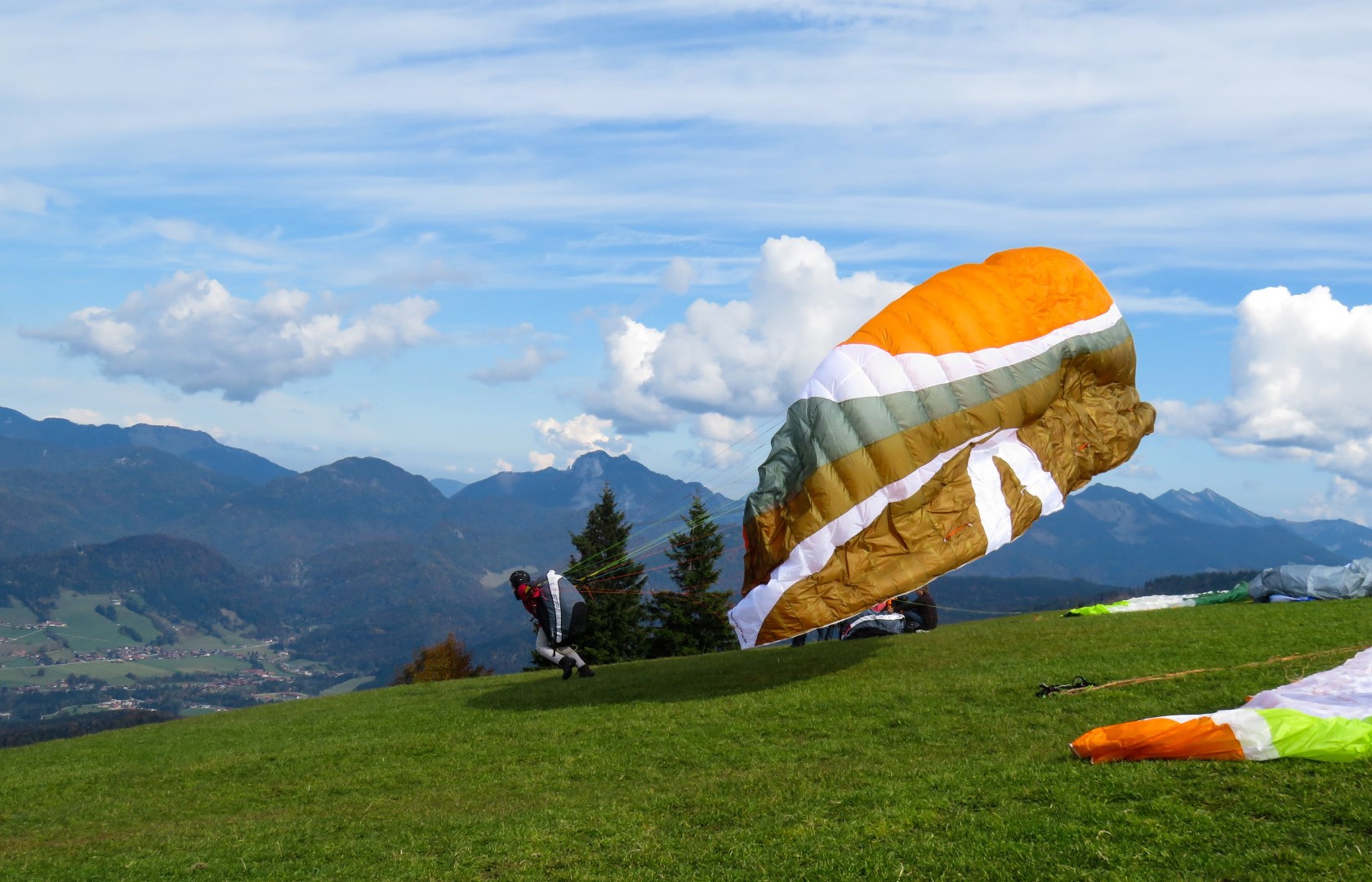 Come nasce il parapendio